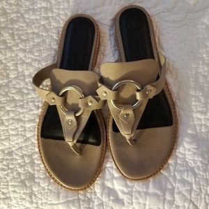 Rebecca Minkoff Sheena Leather Thong Sandals